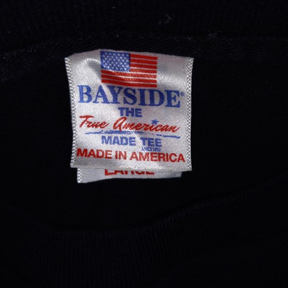 Bayside Teamsters Local 89 Union T Shirt Large Black Graphic Tee Louisville KY - Picture 11 of 14